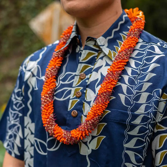 2 Color Cigar Lei