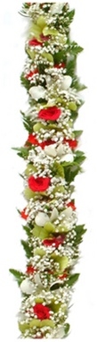 Image Bridal Haku with Rosebuds